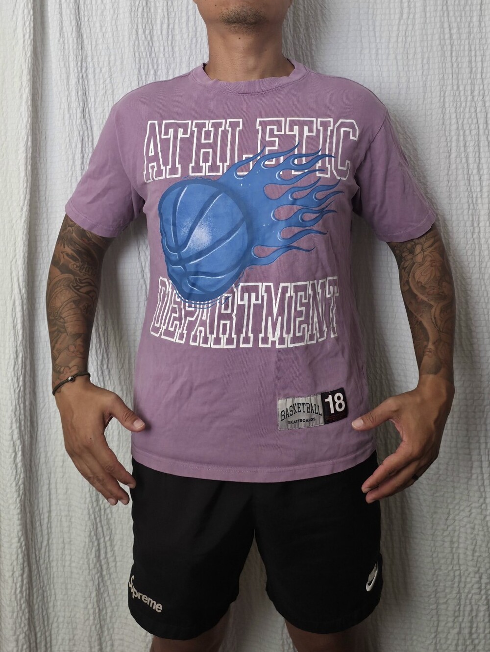 Basketball Skateboards Heron Preston Oversized Shirt Small